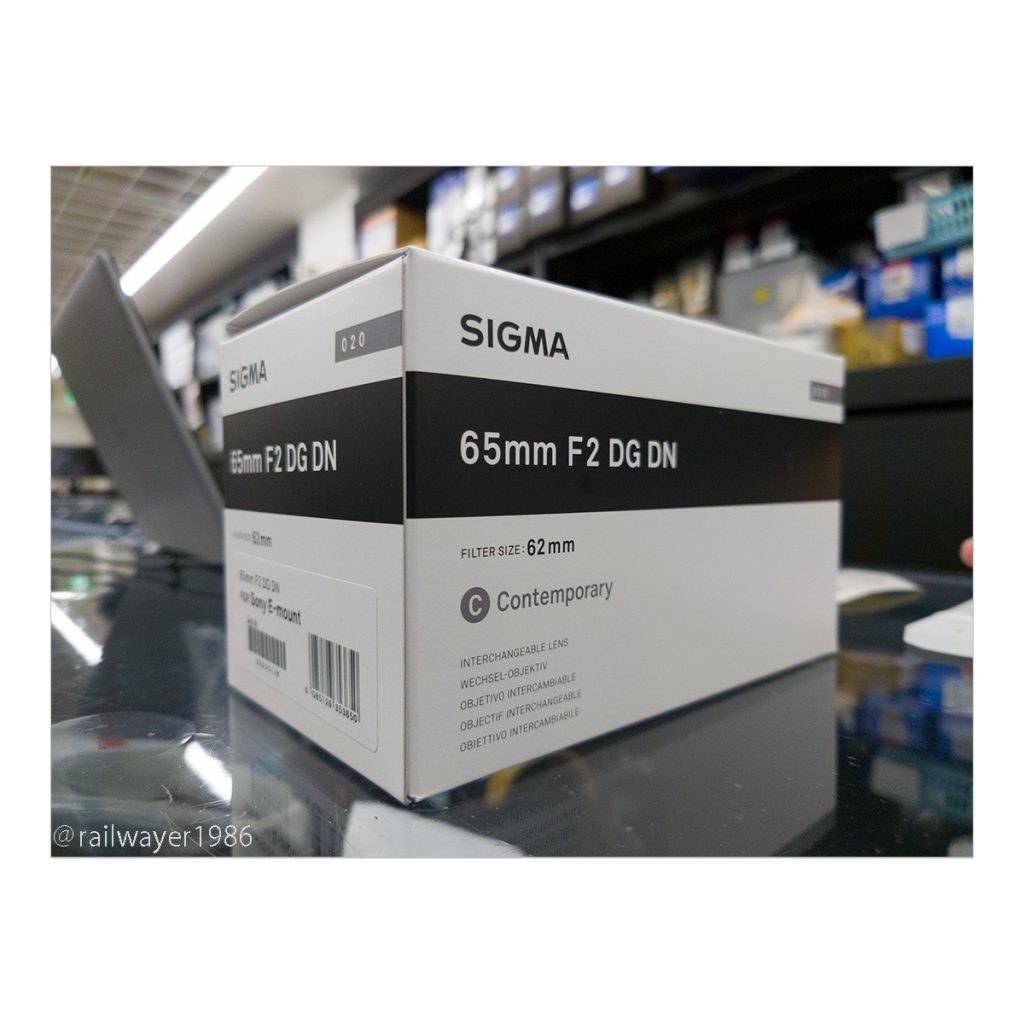 SIGMA 65mm F2 DG DN入手